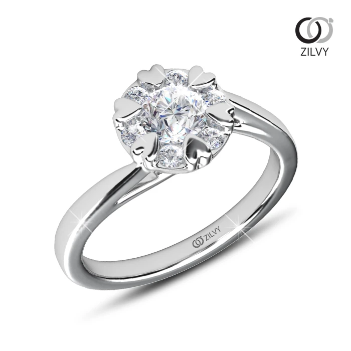 แหวนเพชร Calla Cluster