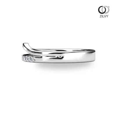 แหวนเพชรผู้หญิง รุ่น GR1405 - มุมข้าง