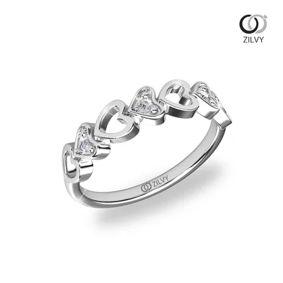 แหวนเพชรผู้หญิง รุ่น GR1409 - มุมเปอร์สเปกทีฟ