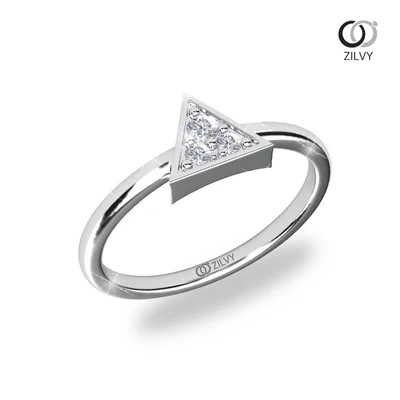 แหวนเพชรผู้หญิง รุ่น GR1411 - มุมเปอร์สเปกทีฟ