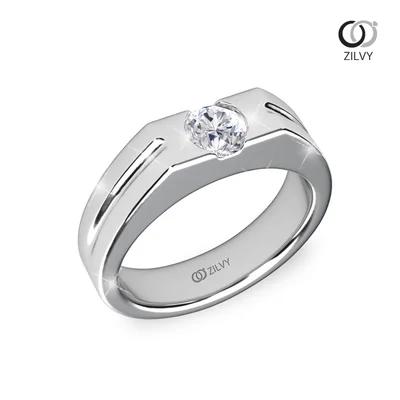 แหวนเพชรผู้หญิง รุ่น GR1414 - มุมเปอร์สเปกทีฟ