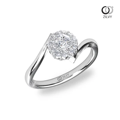 แหวนเพชรผู้หญิง รุ่น GR1415 - มุมเปอร์สเปกทีฟ