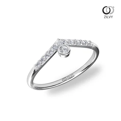 แหวนเพชรผู้หญิง รุ่น GR1423 - มุมเปอร์สเปกทีฟ