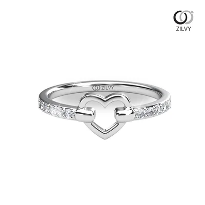 แหวนเพชรผู้หญิง รุ่น GR1425 - มุมหน้า