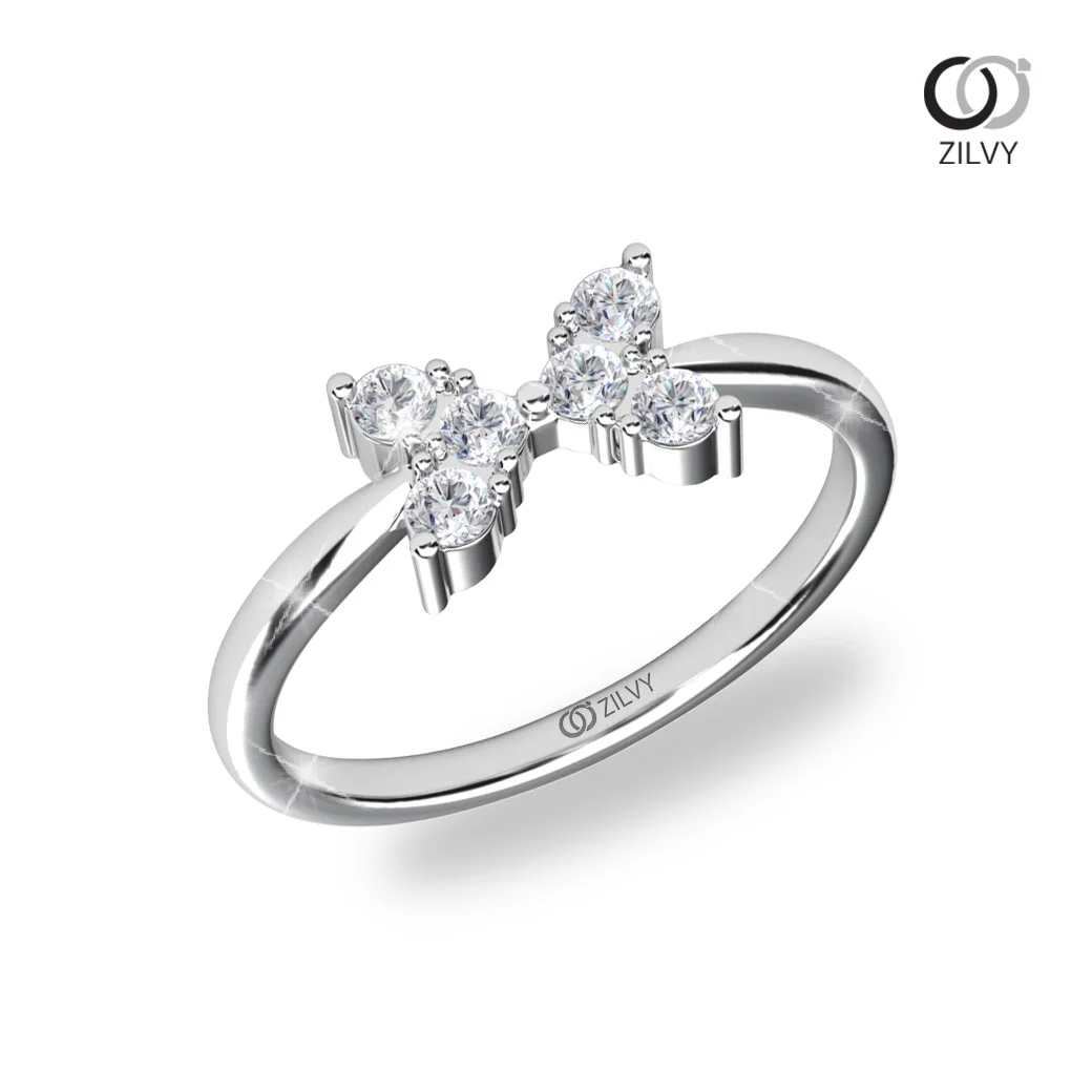 แหวนเพชร Celine Cluster