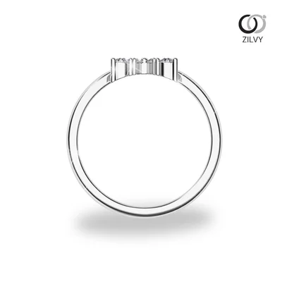 แหวนเพชรผู้หญิง รุ่น GR1429 - มุมบน