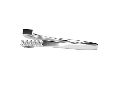 แหวนเพชรผู้หญิง รุ่น GR1433 - มุมข้าง