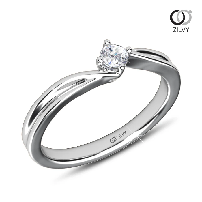 แหวนเพชร Magnolia Twist