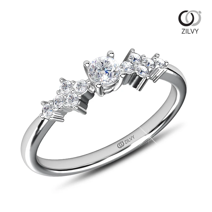 แหวนเพชร Freya Cluster