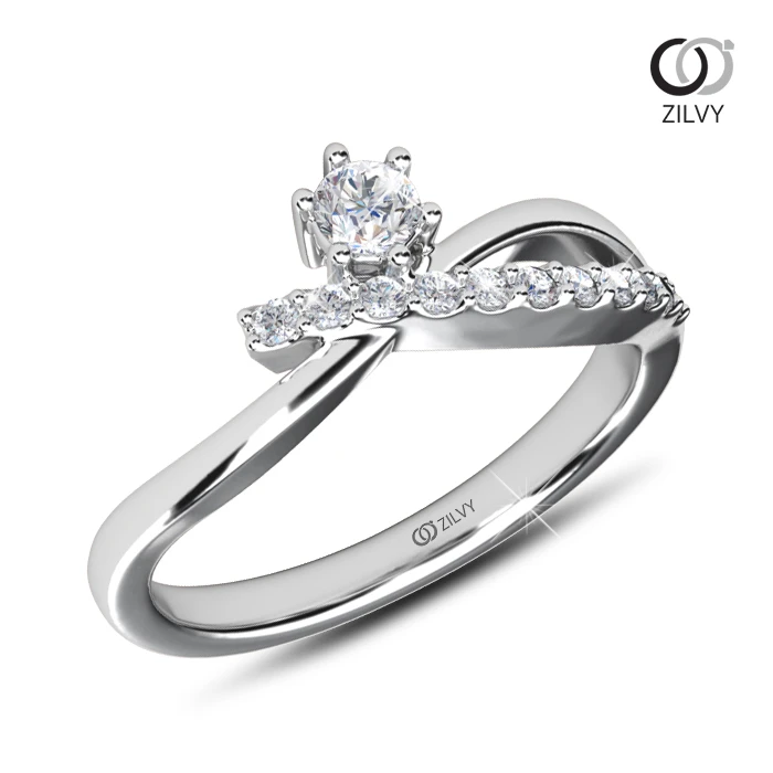 แหวนเพชร Astrid Twist