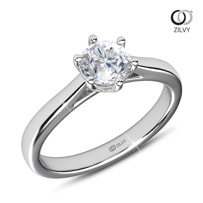 แหวนเพชร Rosette Solo