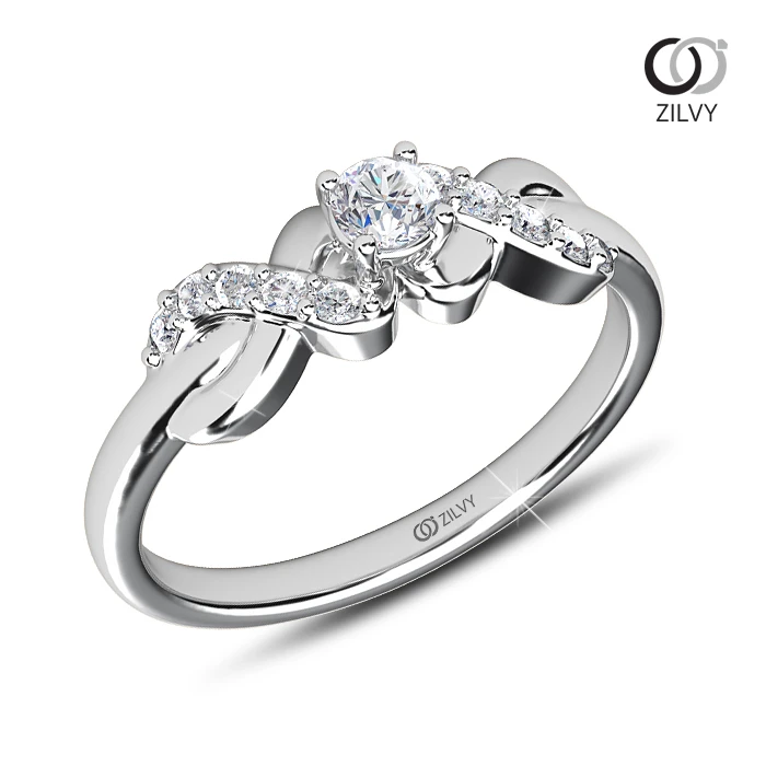 แหวนเพชร Mila Twist