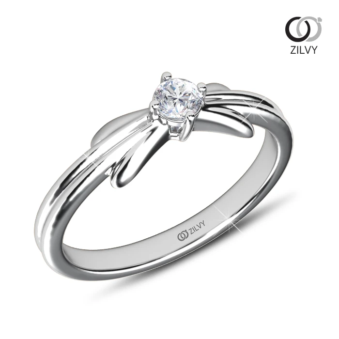 แหวนเพชร Freya Twist