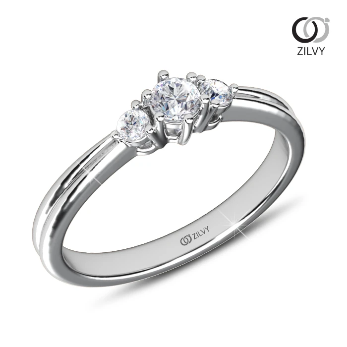 แหวนเพชร Giselle Trinity