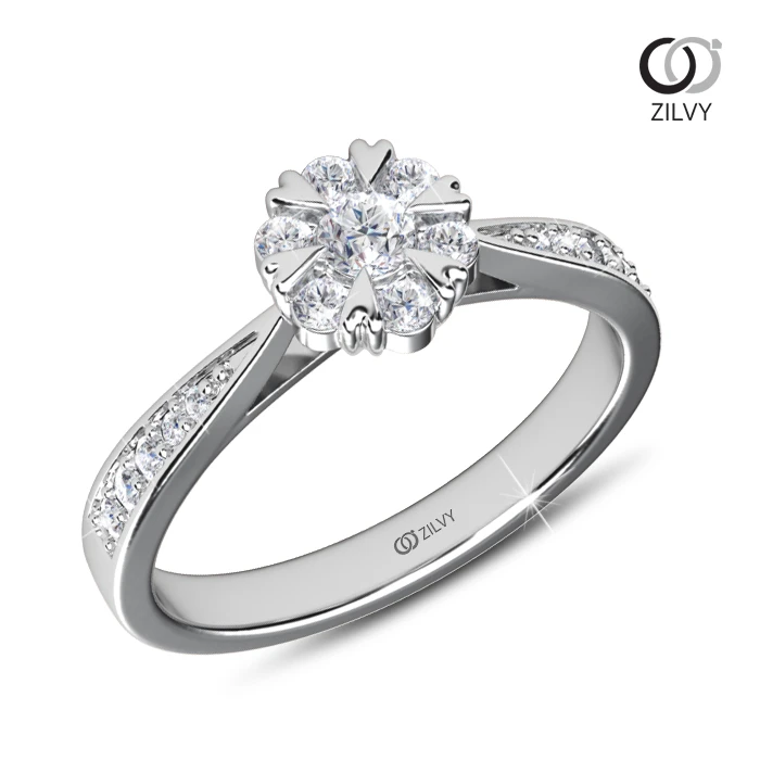 แหวนเพชร Ember Cluster