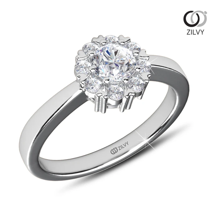 แหวนเพชร Evangeline Aura