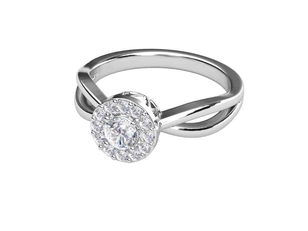 แหวนเพชร Olympe Vine