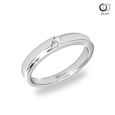 แหวนเพชรผู้หญิง รุ่น GR261 - มุมเปอร์สเปกทีฟ