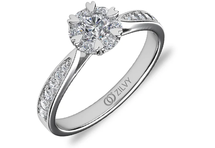 แหวนเพชร Vivienne Halo