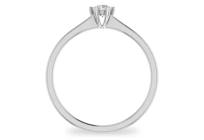 แหวนเพชรผู้หญิง รุ่น GR286 - มุมหน้า