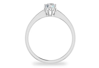 แหวนเพชรผู้หญิง รุ่น GR303 - มุมหน้า