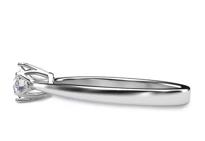 แหวนเพชรผู้หญิง รุ่น GR303 - มุมข้าง