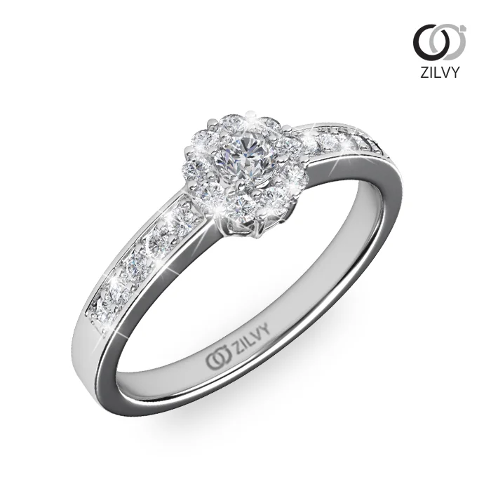 แหวนเพชร Harlow Halo