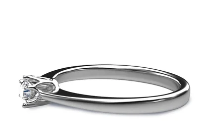 แหวนเพชรผู้หญิง รุ่น GR307 - มุมข้าง