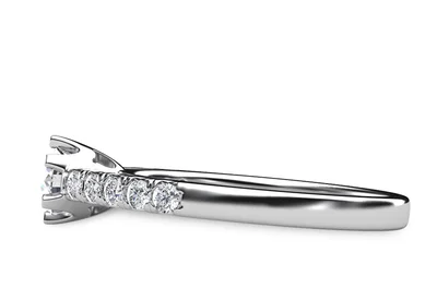 แหวนเพชรผู้หญิง รุ่น GR315 - มุมข้าง