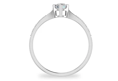 แหวนเพชรผู้หญิง รุ่น GR320 - มุมหน้า