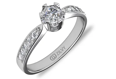 แหวนเพชรผู้หญิง รุ่น GR320 - ภาพเต็ม