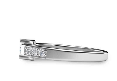 แหวนเพชรผู้หญิง รุ่น GR323 - มุมข้าง