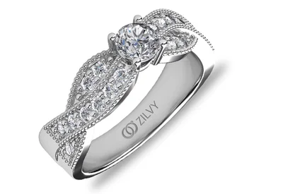 แหวนเพชรผู้หญิง รุ่น GR340 - ภาพเต็ม