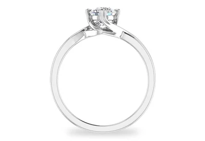 แหวนเพชรผู้หญิง รุ่น GR347 - มุมหน้า