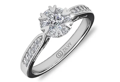 แหวนเพชรผู้หญิง รุ่น GR348 - ภาพเต็ม