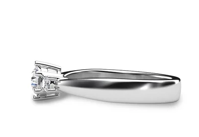 แหวนเพชรผู้หญิง รุ่น GR358 - มุมข้าง