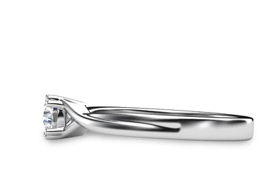 แหวนเพชรผู้หญิง รุ่น GR364 - มุมข้าง