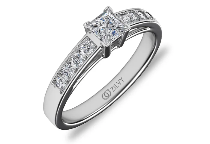 แหวนเพชร Dahlia Duo