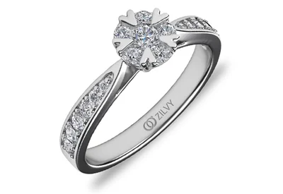 แหวนเพชรผู้หญิง รุ่น GR377 - ภาพเต็ม