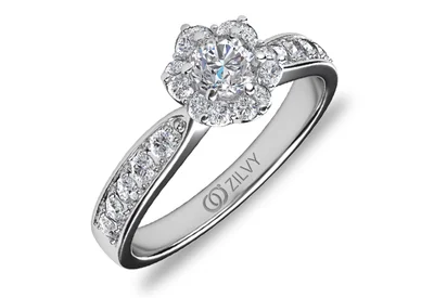 แหวนเพชรผู้หญิง รุ่น GR384 - ภาพเต็ม