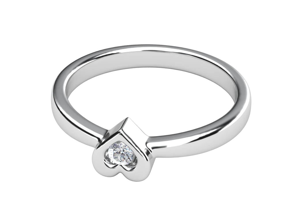 แหวนเพชร Lilac Solitaire