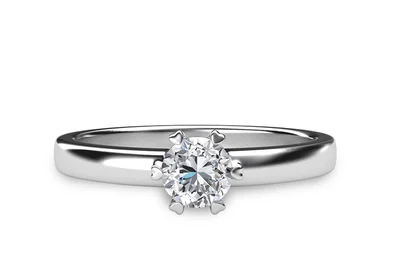 แหวนเพชรผู้หญิง รุ่น GR398 - มุมบน