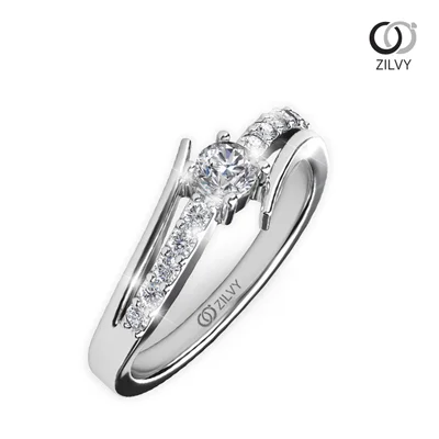 แหวนเพชรผู้หญิง รุ่น GR399 - ภาพเต็ม