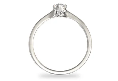 แหวนเพชรผู้หญิง รุ่น GR405 - มุมหน้า