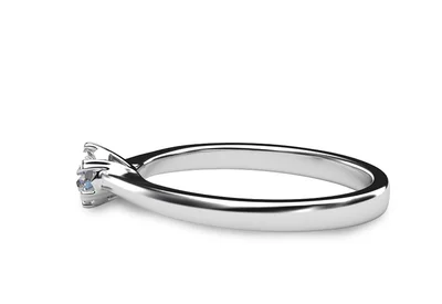 แหวนเพชรผู้หญิง รุ่น GR405 - มุมข้าง