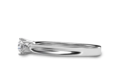 แหวนเพชรผู้หญิง รุ่น GR406 - มุมข้าง