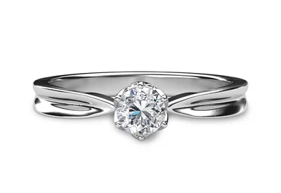 แหวนเพชรผู้หญิง รุ่น GR406 - มุมบน