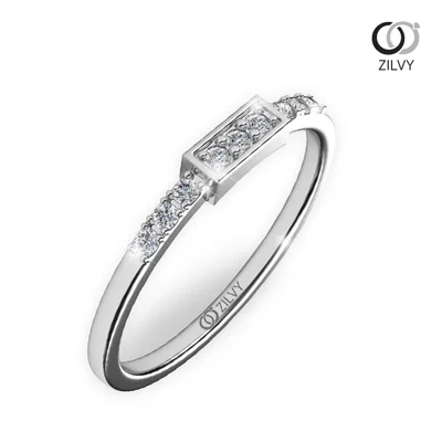 แหวนเพชรผู้หญิง รุ่น GR418 - มุมเปอร์สเปกทีฟ