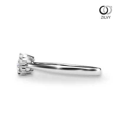 แหวนเพชรผู้หญิง รุ่น GR431 - มุมข้าง