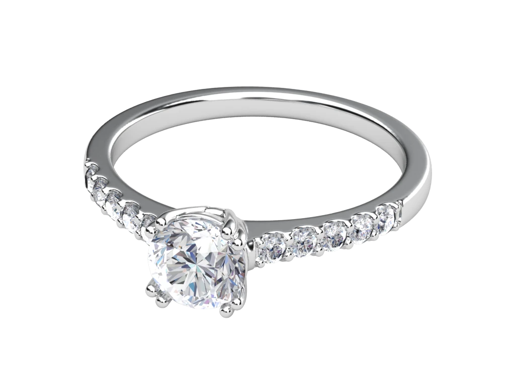 แหวนเพชร Riviera Pavé